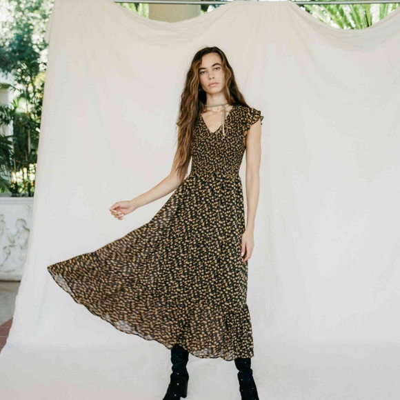 The Bodie Dress in Passionfruit Floral - Picture 1 of 16